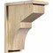 Ekena Millwork Monterey Rough Sawn Corbel w/Backplate, Douglas Fir, 8"W x 14"D x 18"H COR08X14X18MON01RDF - alternate 1